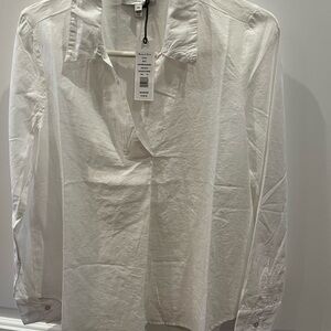 Michael Stars Stevie Popover Collared Shirt XS
